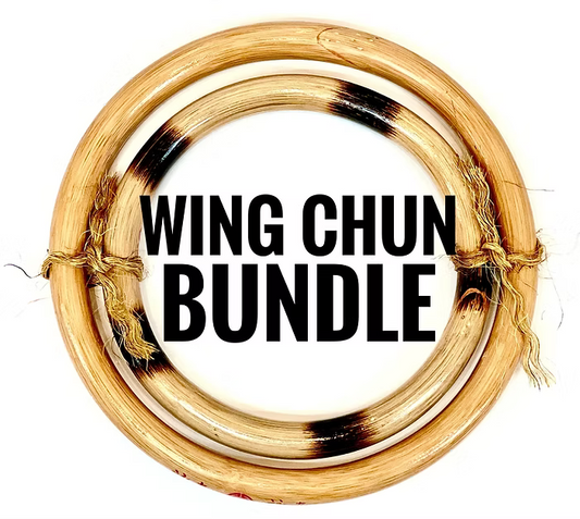Wing Chun Bundle | 8" & 12" Rattan Rings